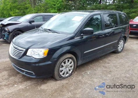 2014 Chrysler Town & Country Touring из США, поврежденный, VIN 2C4RC1BG8ER124724